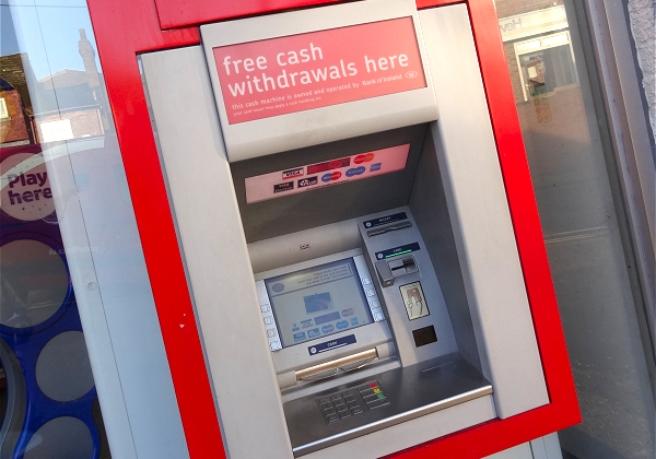 ATM cash machine 