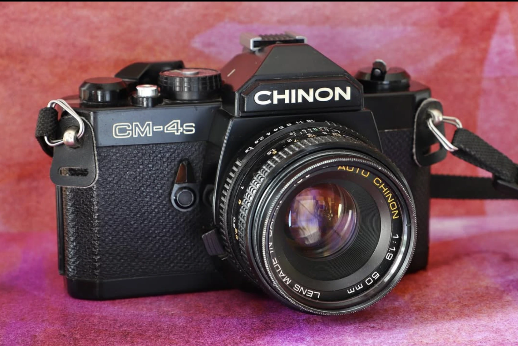 Paul's Chinon CM-4S, his first SLR film camera